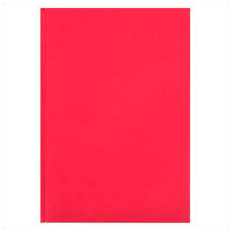 Ежедневник AD недатир. Capri 145x205 мм, красный