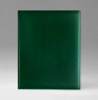 Еженедельник датированный 21х26 см, серия Классик, материал Карачи, (арт. 366), цвет зеленый