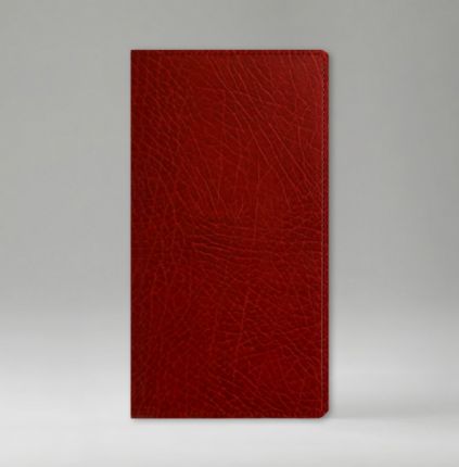 Еженедельник датированный 8х15 см, серия Евро, материал Элефант, (арт. 380), цвет красный