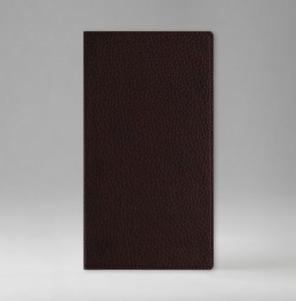 Еженедельник датированный 8х15 см, серия Евро, материал Софт, (арт. 380), цвет бордовый