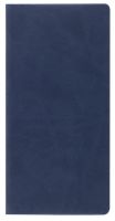 Телефонная книжка Lediberg, блок 535S, модель Туксон, размер 81х170 мм, цвет синий темный