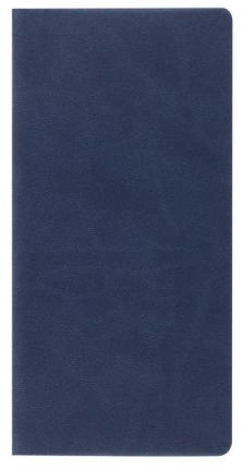 Телефонная книжка Lediberg, блок 535S, модель Туксон, размер 81х170 мм, цвет синий темный