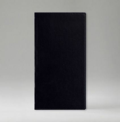 Телефонная книга с РУС. регистром 8х15 см, серия Рубрика, материал Принт, (арт. 367), цвет черный