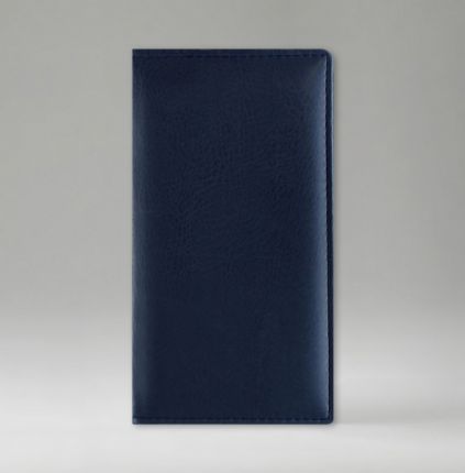 Телефонная книга с РУС. регистром 8х15 см, серия Рубрика, материал Богота, (арт. 367), цвет голубой