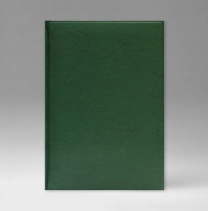 Телефонная книга с РУС. регистром 15х21 см, серия Рубрика, материал Небраска, (арт. 368), цвет зеленый