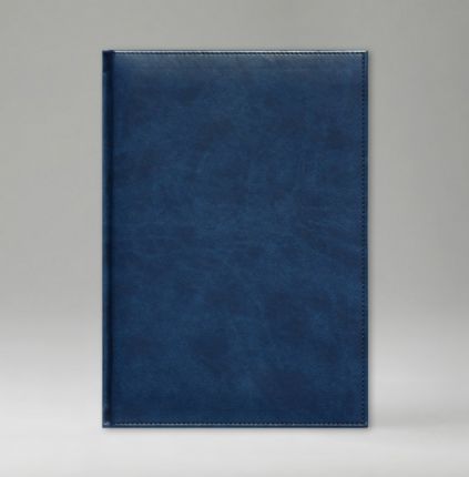 Телефонная книга с РУС. регистром 15х21 см, серия Рубрика, материал Принт, (арт. 368), цвет синий