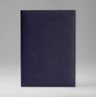 Телефонная книга с РУС. регистром 15х21 см, серия Рубрика, материал Текс, (арт. 368), цвет синий