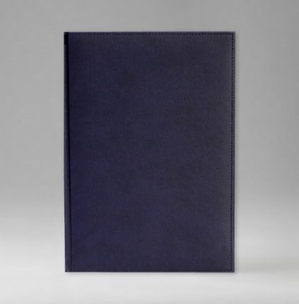 Телефонная книга с РУС. регистром 15х21 см, серия Рубрика, материал Текс, (арт. 368), цвет синий