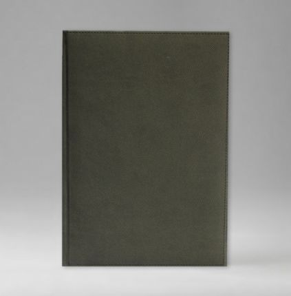 Телефонная книга с РУС. регистром 15х21 см, серия Рубрика, материал Текс, (арт. 368), цвет серый