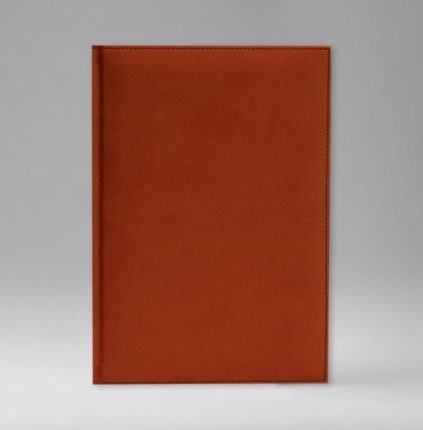 Телефонная книга с РУС. регистром 15х21 см, серия Рубрика, материал Текс, (арт. 368), цвет оранжевый