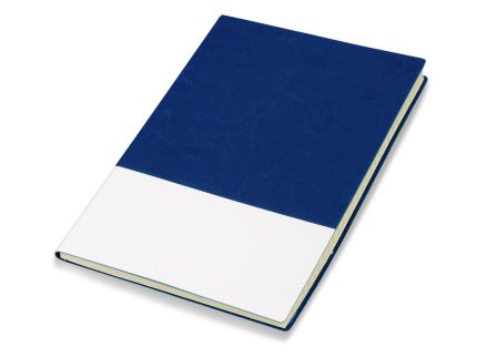 Блокнот бренд Lettertone модель "FUSION", 170х245 мм,  синий/белый