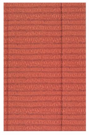 Записная книга Lediberg, коллекция IVORY, блок в клетку, модель Плисс, на магните, размер 130х210 мм, цвет оранжевый