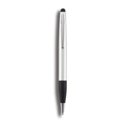 Ручка-стилус 2 в 1 , серебряный