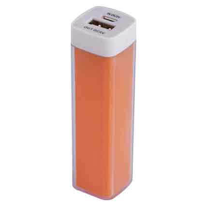 Универсальный аккумулятор Bar, 2200 mAh, оранжевый