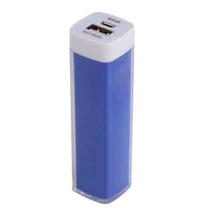 Универсальный аккумулятор Bar, 2200 mAh, синий