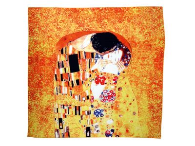 Набор: платок, складной зонт «Климт. Поцелуй»