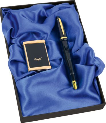 Подарочный набор: ручка-зажигалка, пепельница «Акра»