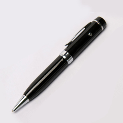 USB-Flash накопитель (флешка) - ручка - лазерная указка, модель 362, объем памяти  4 Gb, цвет черный
