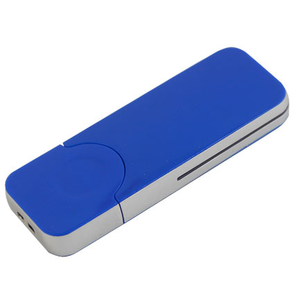 USB-Flash накопитель (флешка) "BIG",  4 Gb, с красной подсветкой. Синий