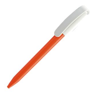 Ручка шариковая Grant Automat Mix оранжевая с белым