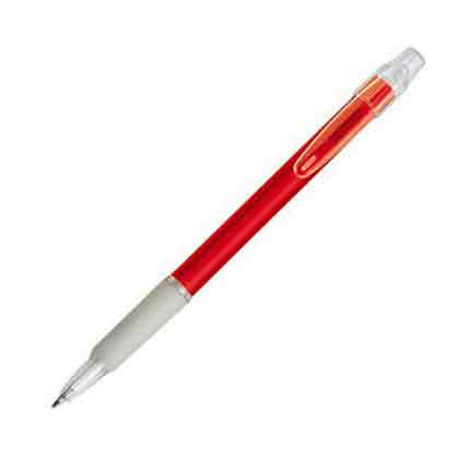 Ручка из пластика, красная