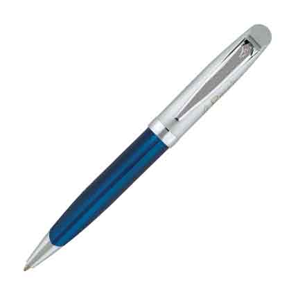 Ручка металлическая BIC Tri-Tone, цвет синий