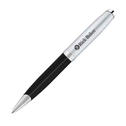 Ручка металлическая BIC Tri-Tone, цвет черный
