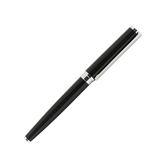 Ручка роллер PAX Classic, черная, хром