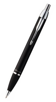 Шариковая ручка Parker IM Metal, K221, цвет: Black CT, стержень: Mblue
