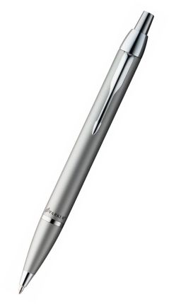 Шариковая ручка Parker IM Metal, K221, цвет: Silver CT,  стержень: Mblue