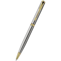 Шариковая ручка Parker Sonnet Slim K427, цвет: St. Steel GT,  стержень: Mblack