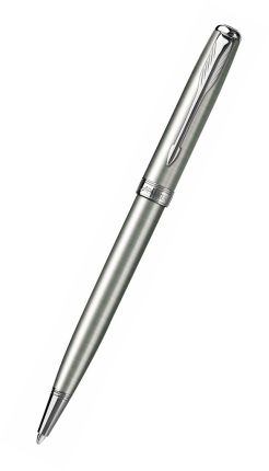 Шариковая ручка Parker Sonnet K526, цвет: St. Steel CT,  стержень: Mblack
