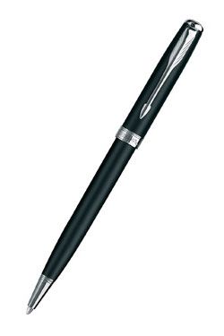 Шариковая ручка Parker Sonnet K529, цвет: MattBlack СT, стержень: Mblack