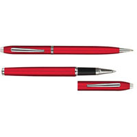 Набор "Экзюпери": ручка шариковая, ручка роллер в футляре, цвет красный