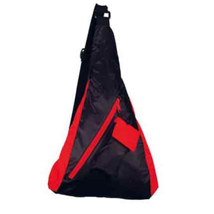 Спортивный рюкзак красный с чёрным