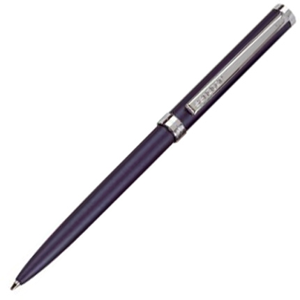 Ручка шариковая металлическая, бренд Senator, коллекция Delgado Chrome (2241), цвет синий