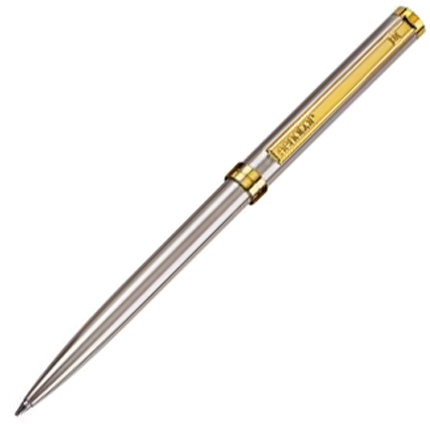 Ручка шариковая металлическая, бренд Senator, коллекция Delgado Classic (2239), цвет серебристый с золотым