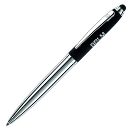 Ручка шариковая металлическая, бренд Senator, коллекция Nautic Touch Pad Pen (2754), цвет черный