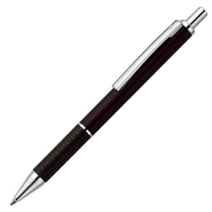 Ручка шариковая металлическая, бренд Senator, коллекция Softstar Alu (2511), цвет черный
