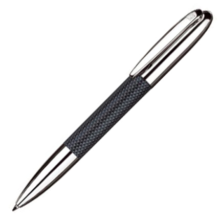 Ручка шариковая металлическая, бренд Senator, коллекция Solaris Chrome (2479), цвет антрацит