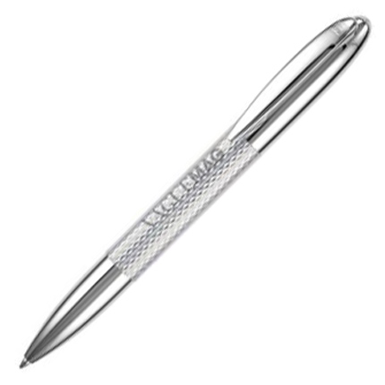 Ручка шариковая металлическая, бренд Senator, коллекция Solaris Chrome (2479), цвет прозрачный