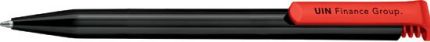 Ручка шариковая пластиковая, бренд Senator, коллекция Super-Hit Eco (2850), цвет черный с красным