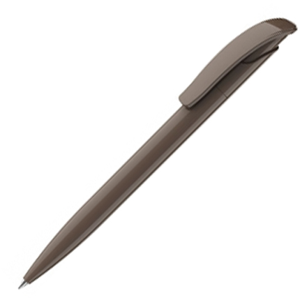Ручка шариковая пластиковая, бренд Senator, коллекция Challenger Eco (2210)  warm gray10, цвет тёмно-серый