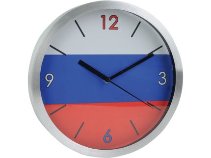 Часы настенные «Российский флаг»