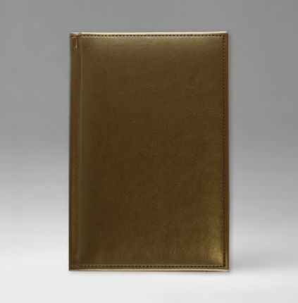 Ежедневник датированный 12х17 см, серия Классик, материал Небраска, (арт. 362), цвет золотисто-коричневый