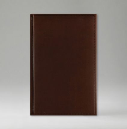 Ежедневник датированный 12х17 см, серия Классик, материал Принт, (арт. 362), цвет коричневый