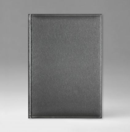 Ежедневник датированный 15х21 см, серия Классик, материал Метал, (арт. 351), цвет серебристый