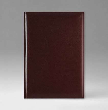 Ежедневник датированный 15х21 см, серия Классик, материал Карачи, (арт. 351), цвет бордовый