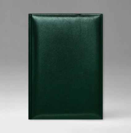 Ежедневник датированный 15х21 см, серия Классик, материал Карачи, (арт. 351), цвет зеленый