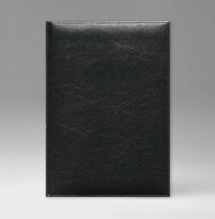 Ежедневник датированный 15х21 см, серия Классик, материал Небраска, (арт. 351), цвет зеленый